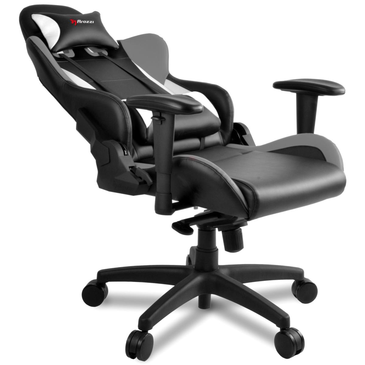 Arozzi Verona Pro V2 Racing Style Gaming Chair - Grey | VERONA-PRO